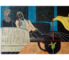 Mimi Williams linoleum block print